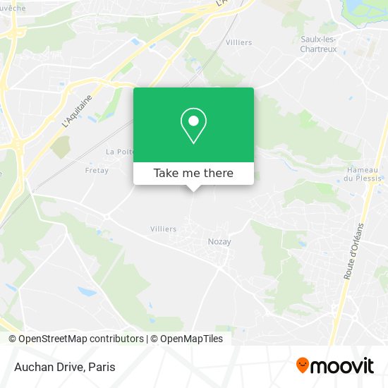 Auchan Drive map