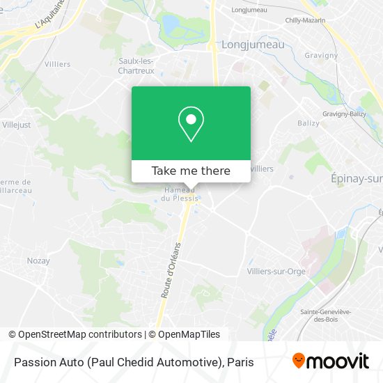 Passion Auto (Paul Chedid Automotive) map