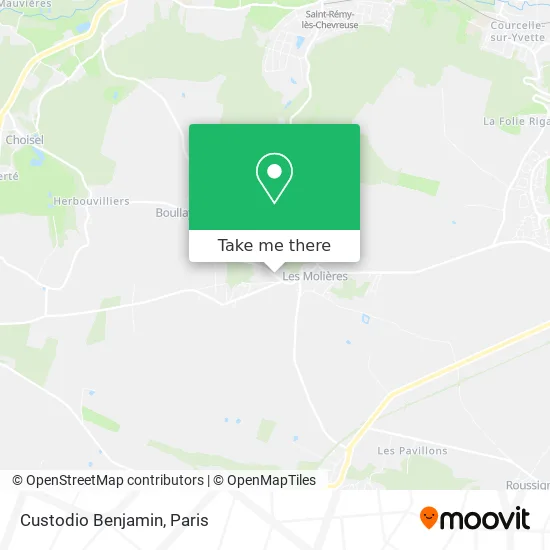 Custodio Benjamin map