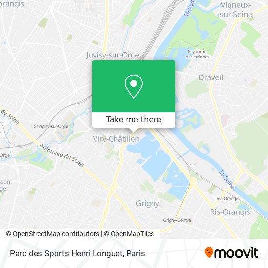 Parc des Sports Henri Longuet map