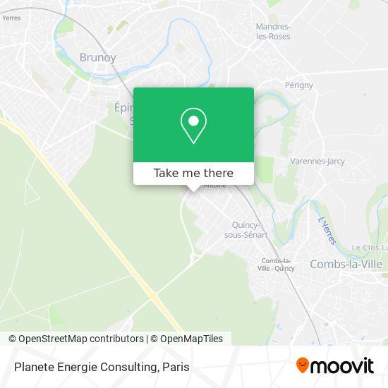 Planete Energie Consulting map