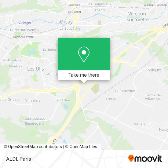 ALDI map