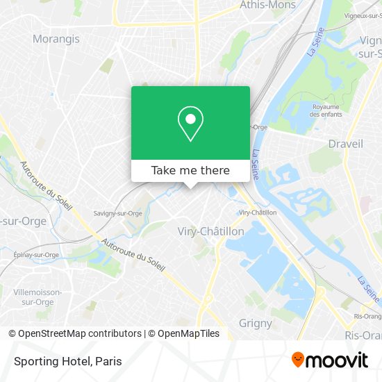 Sporting Hotel map