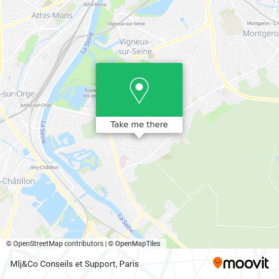 Mlj&Co Conseils et Support map