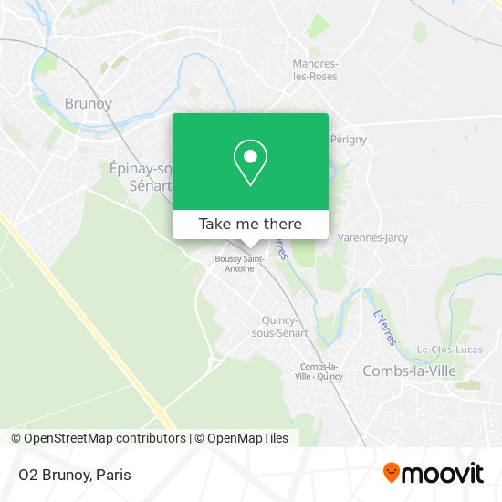 O2 Brunoy map