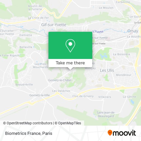 Biometrics France map