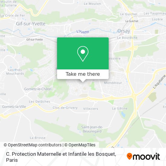 Mapa C. Protection Maternelle et Infantile les Bosquet