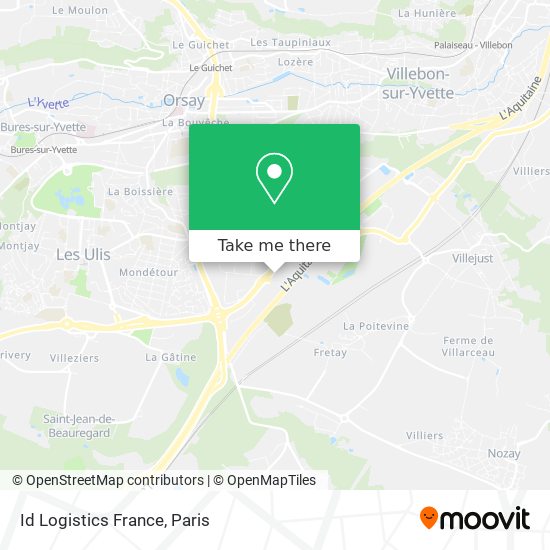 Mapa Id Logistics France