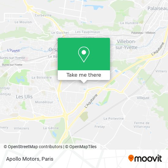 Apollo Motors map