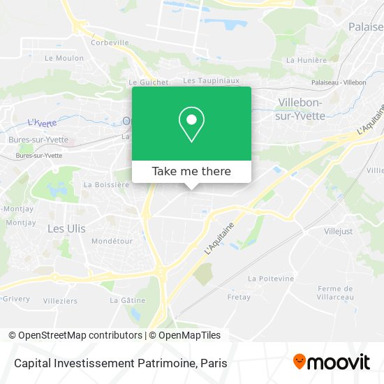 Capital Investissement Patrimoine map