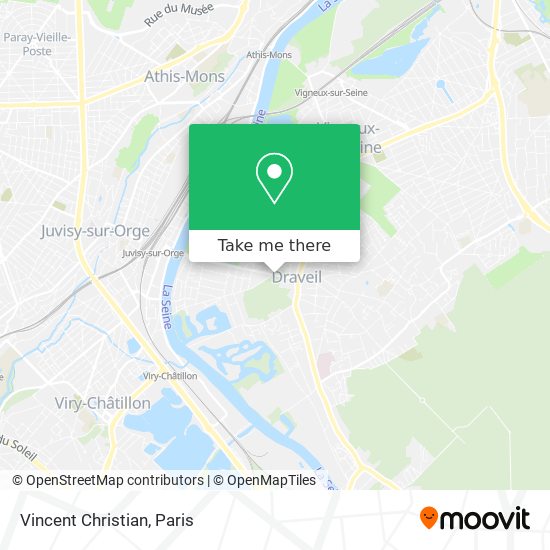 Mapa Vincent Christian
