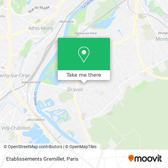 Etablissements Gremillet map