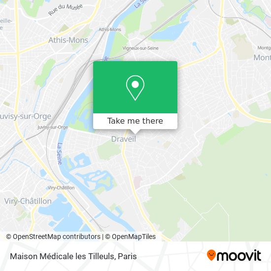 Mapa Maison Médicale les Tilleuls