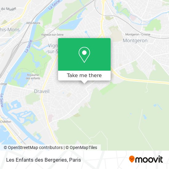 Les Enfants des Bergeries map