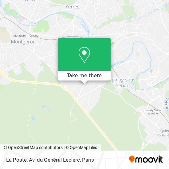 La Poste, Av. du Général Leclerc map