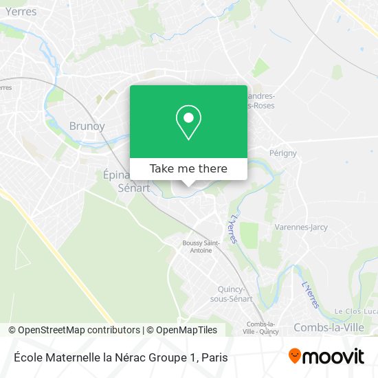 École Maternelle la Nérac Groupe 1 map