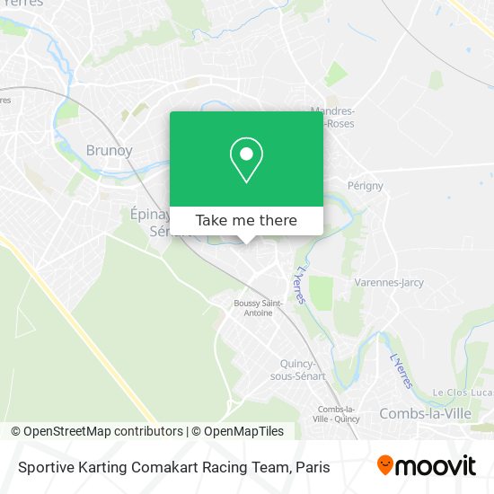 Mapa Sportive Karting Comakart Racing Team