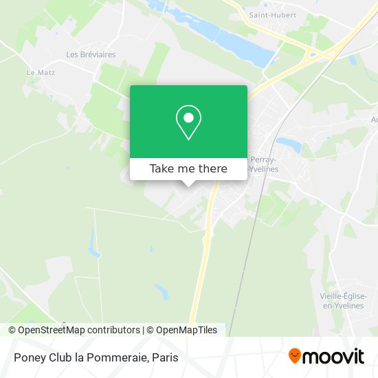 Poney Club la Pommeraie map