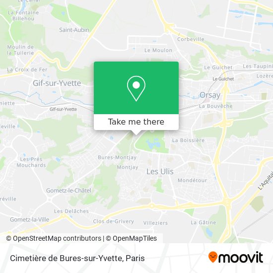 Cimetière de Bures-sur-Yvette map