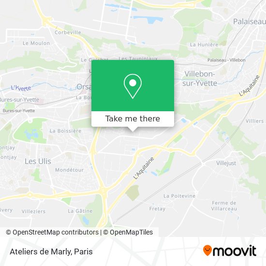 Ateliers de Marly map