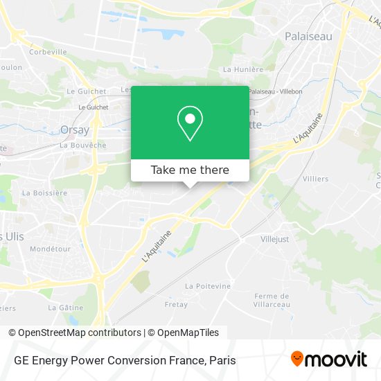 Mapa GE Energy Power Conversion France