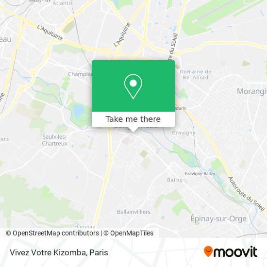 Vivez Votre Kizomba map