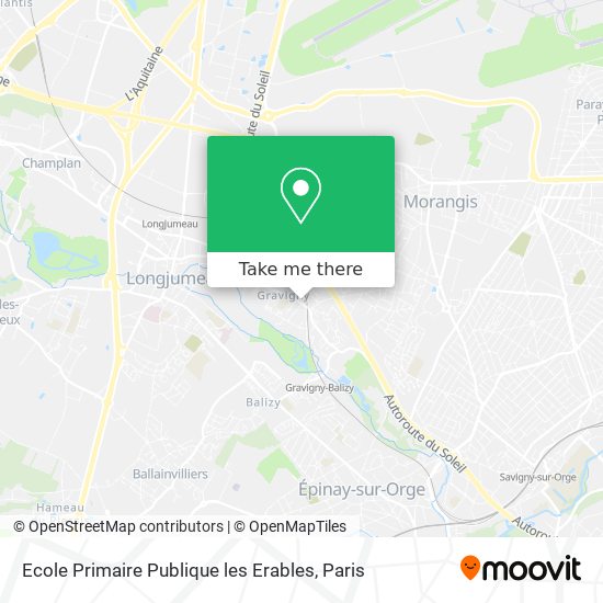 Ecole Primaire Publique les Erables map