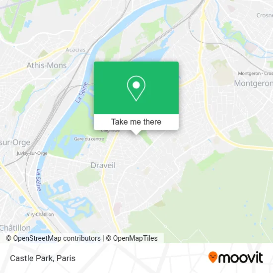 Parc du Château map