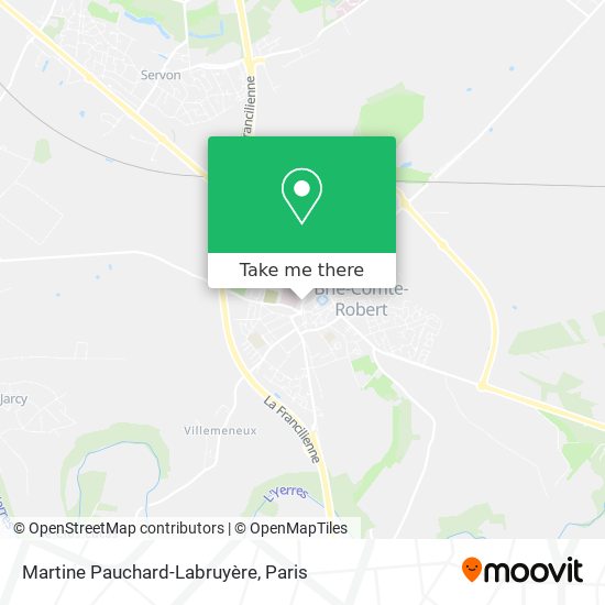 Mapa Martine Pauchard-Labruyère