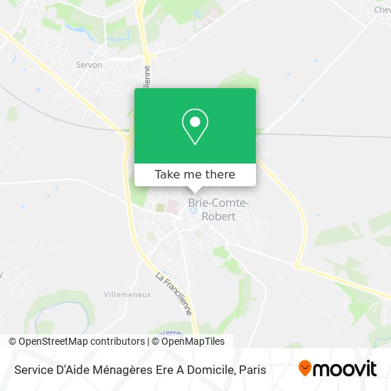 Service D'Aide Ménagères Ere A Domicile map