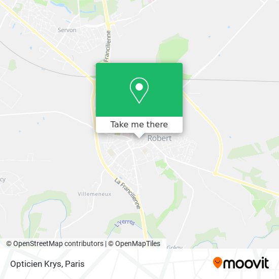 Opticien Krys map