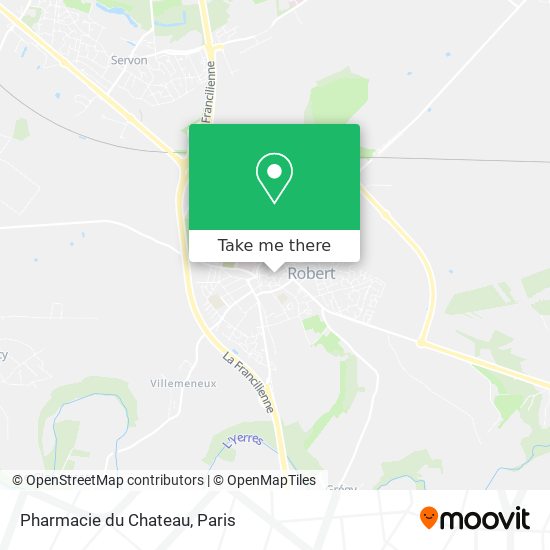 Mapa Pharmacie du Chateau