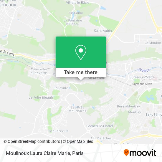 Moulinoux Laura Claire Marie map