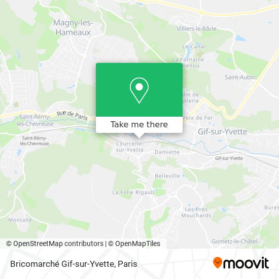 Bricomarché Gif-sur-Yvette map