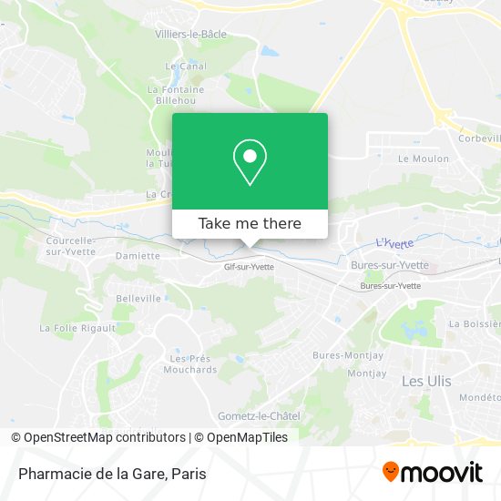 Pharmacie de la Gare map