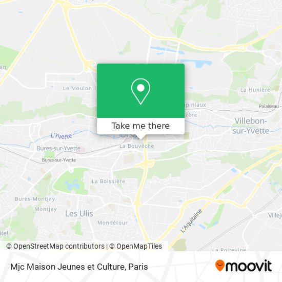 Mjc Maison Jeunes et Culture map