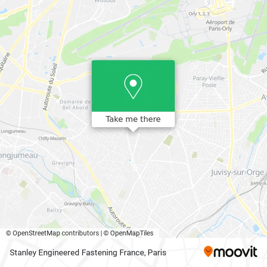 Stanley Engineered Fastening France map
