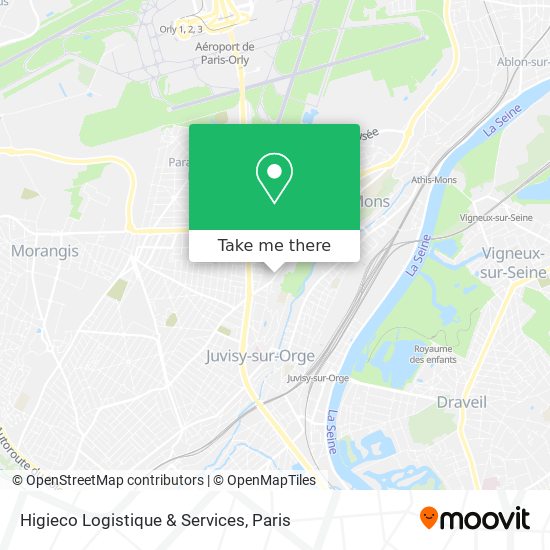 Mapa Higieco Logistique & Services