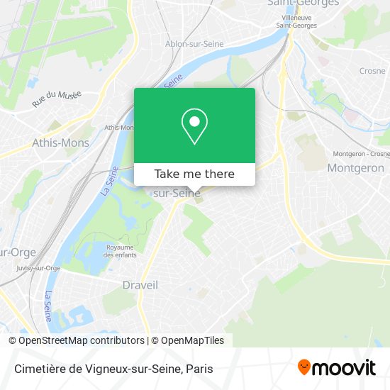 Cimetière de Vigneux-sur-Seine map