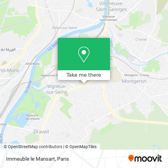 Immeuble le Mansart map