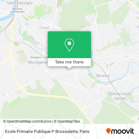 Mapa Ecole Primaire Publique P Brossolette