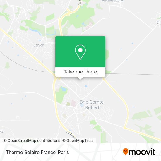 Thermo Solaire France map