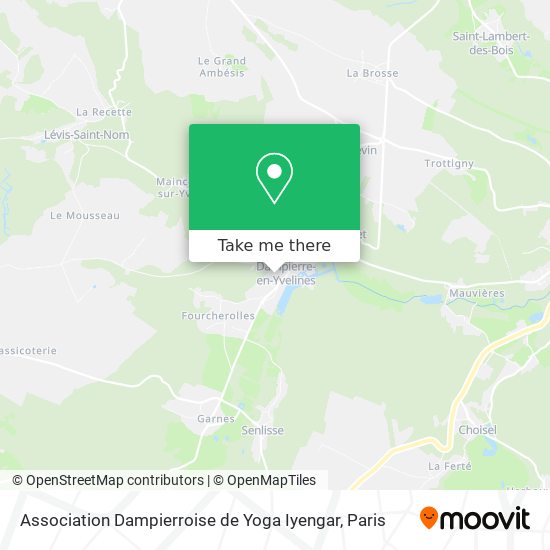 Association Dampierroise de Yoga Iyengar map