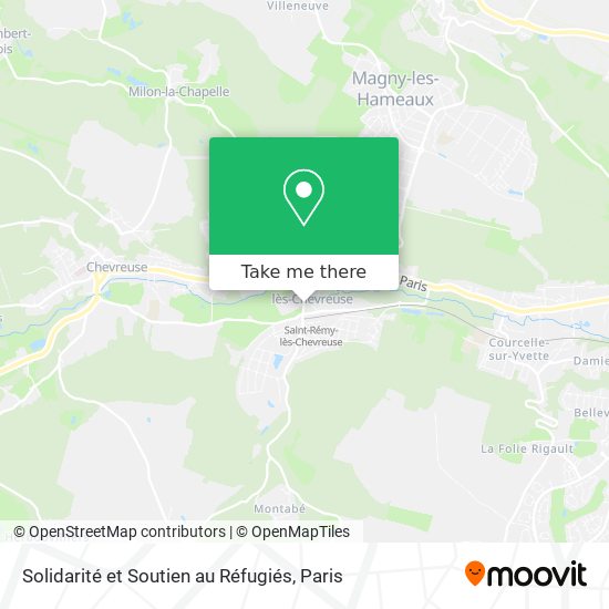 Solidarité et Soutien au Réfugiés map