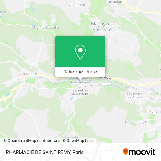 PHARMACIE DE SAINT REMY map