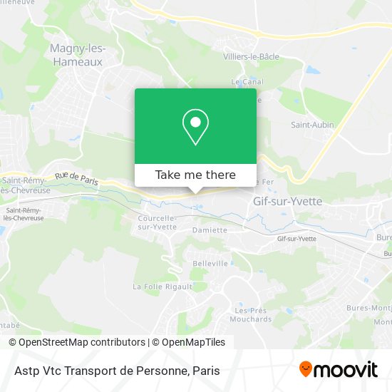 Mapa Astp Vtc Transport de Personne