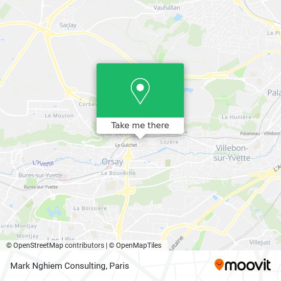 Mapa Mark Nghiem Consulting