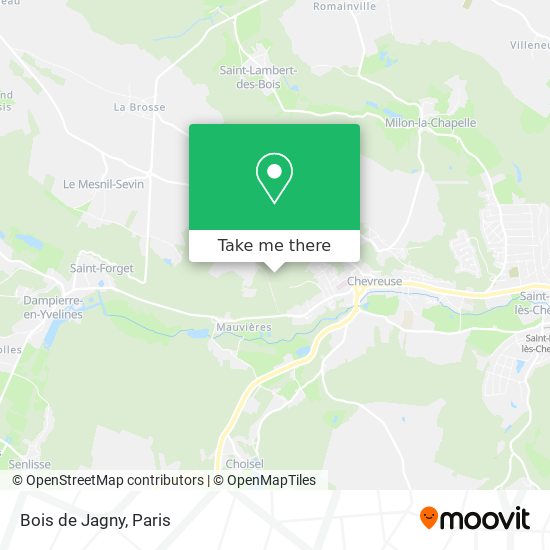 Bois de Jagny map