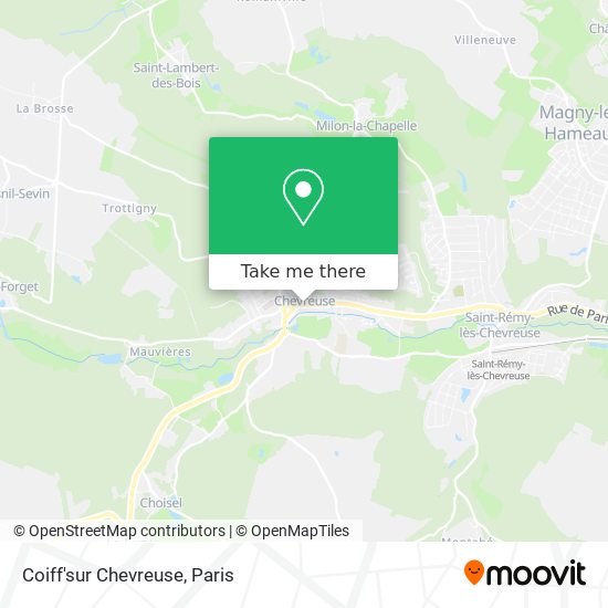 Mapa Coiff'sur Chevreuse