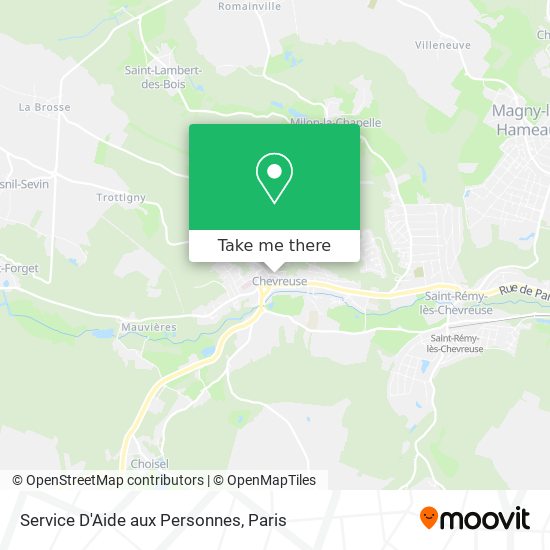 Mapa Service D'Aide aux Personnes